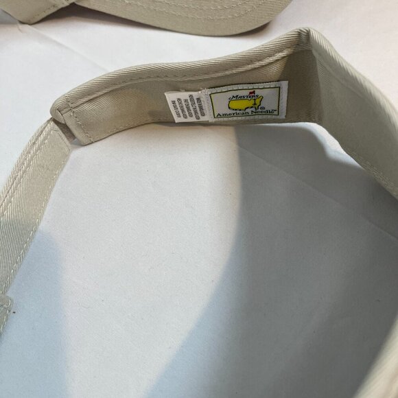 NWT ⛳️⛳️ 2022 Masters TAN/STONE Visor - Picture 4 of 4